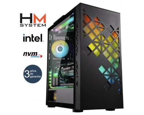 HM System Intel Tracery C1 Gaming - Torre RGB - Intel